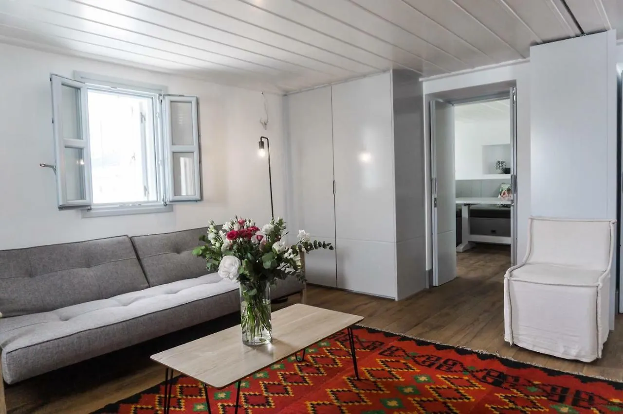 Apartmán One Manto Square Mykonos Town Řecko