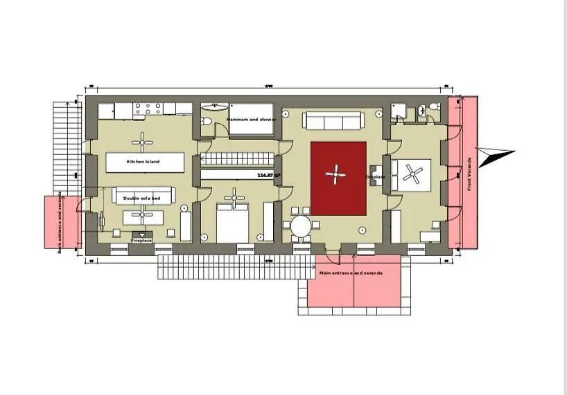 Apartmán One Manto Square Mykonos Town Řecko
