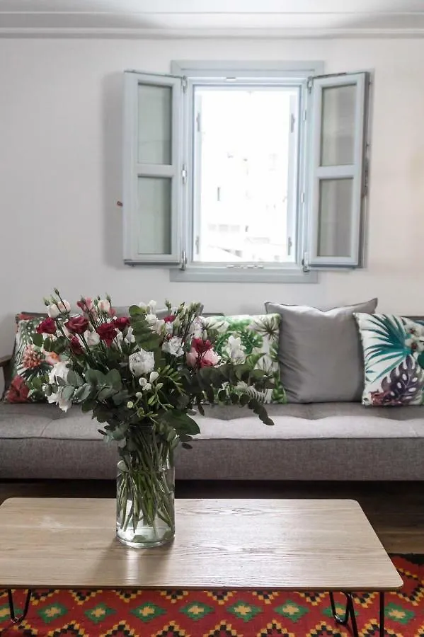 Apartmán One Manto Square Mykonos Town Řecko
